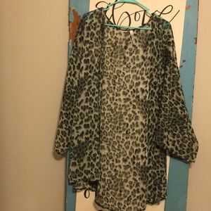 Leopard Cardigans